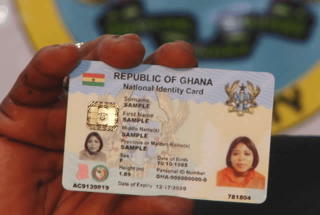 NIA concludes special registration on Ghana Cards