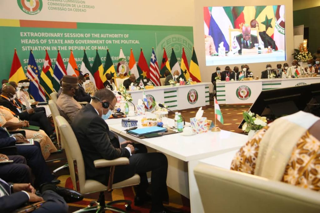 ECOWAS will held a virtual extraordinary meeting on Friday January 28, 2022