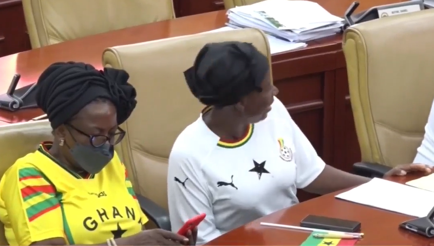 MPs dress up for Black Stars win