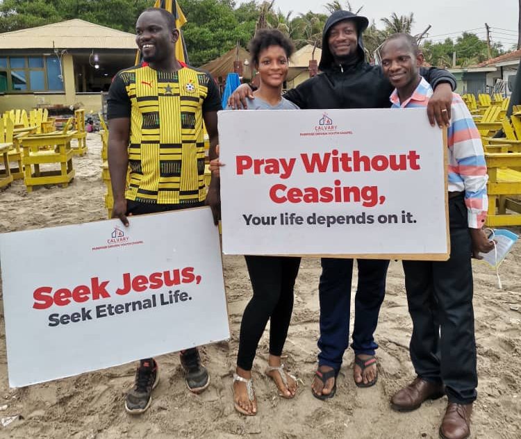 Beach Evangelism, and more on Easter Monday