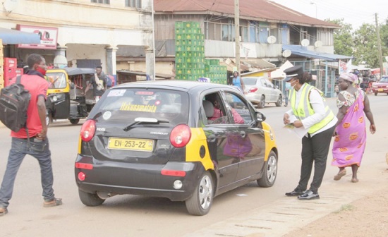 Ahead of Kwahu Easter: Police, NIC impound 103 vehicles without insurance