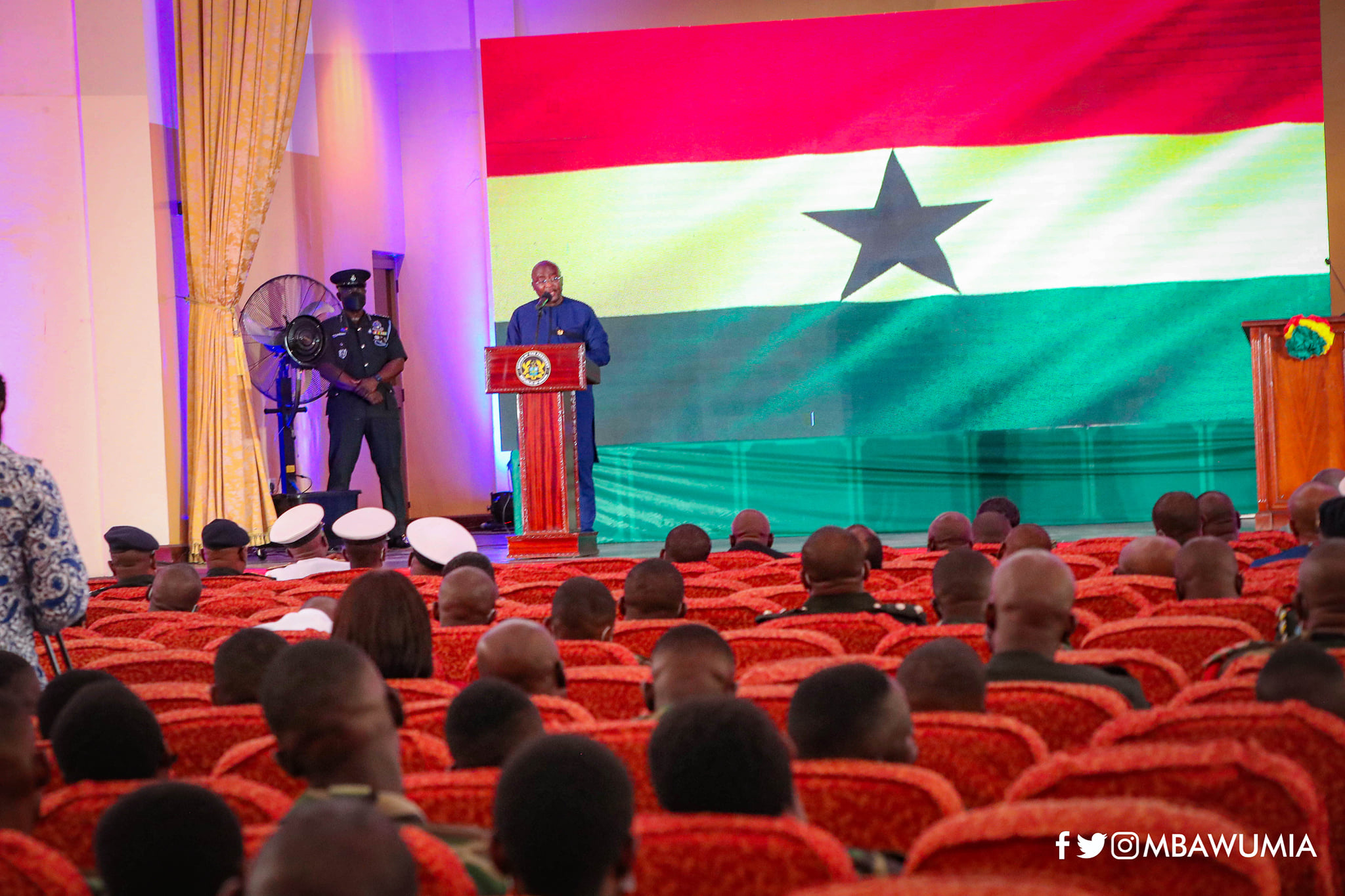 Veep Bawumia announces Military Industrial Complex venture, advocates collaborations with GAF