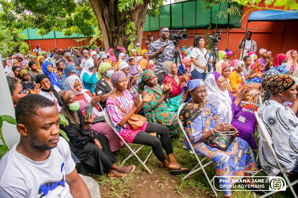 Prof. Naana Jane Opoku-Agyeman provides Ramadan gift to Head Potters