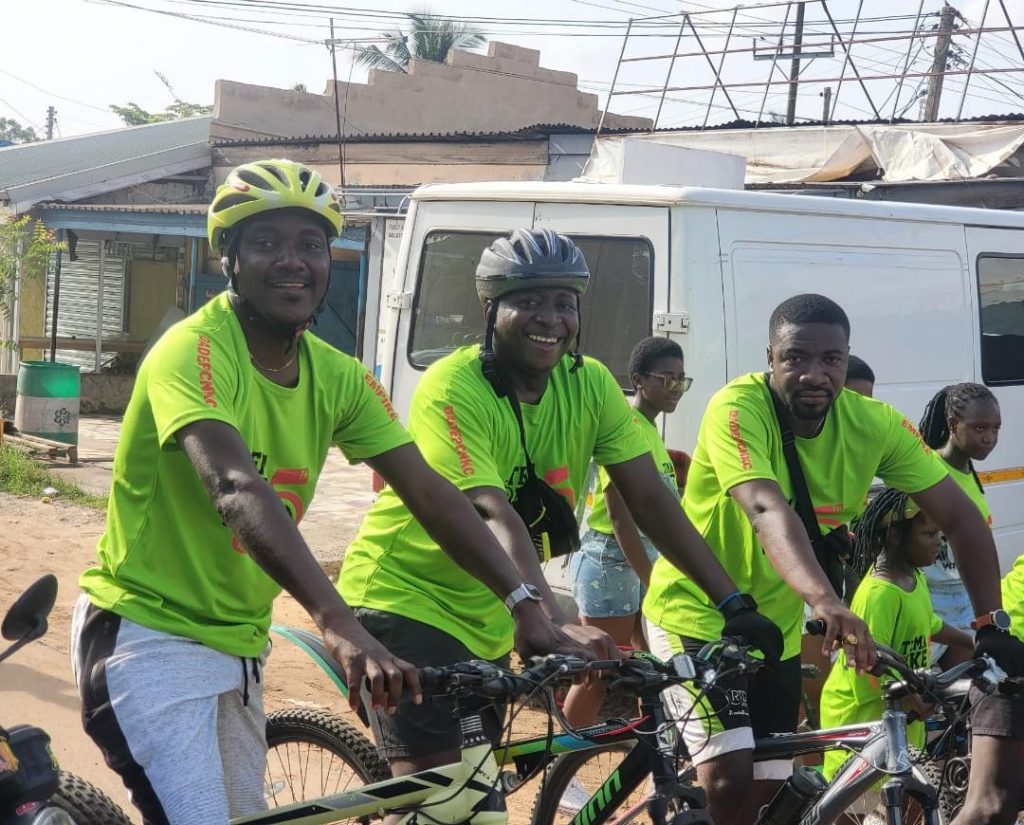 Tema Bike Fest mentors young people