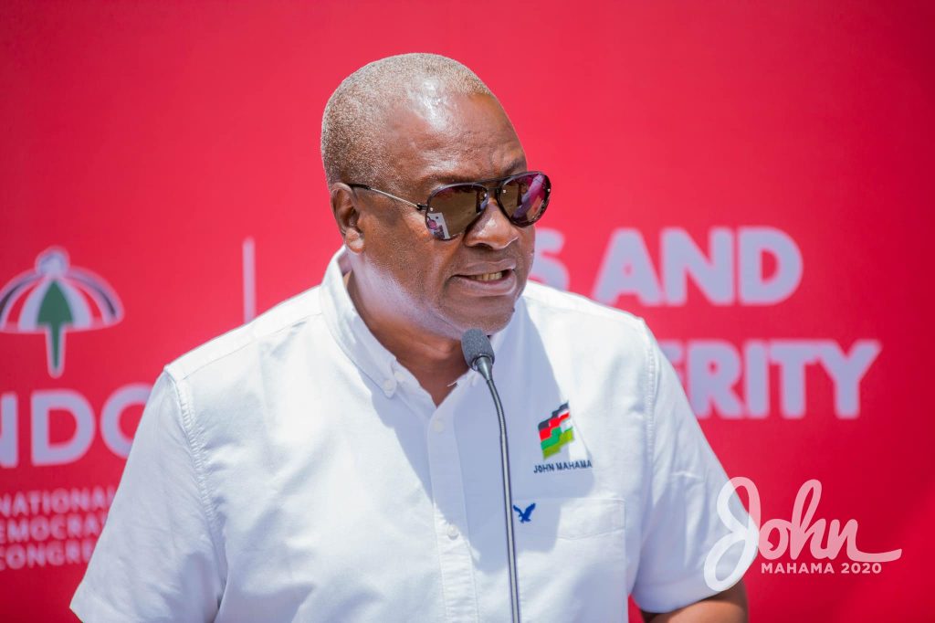 Mahama files Presidential nomination on Monday