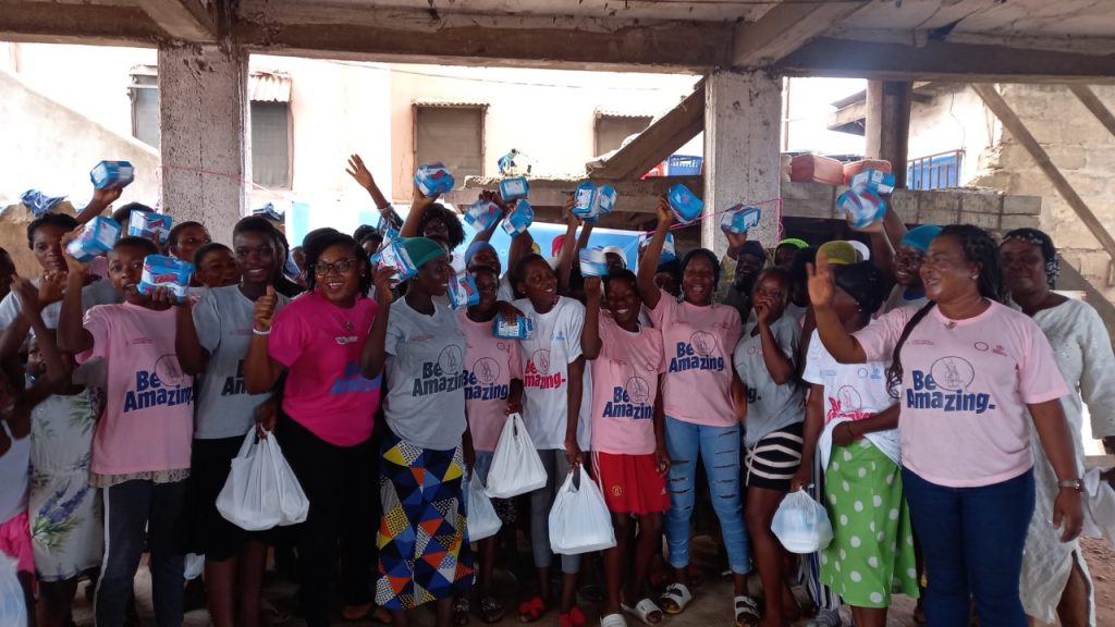 More than 200 adolescent Head Porters receive free sanitary pads, counselling