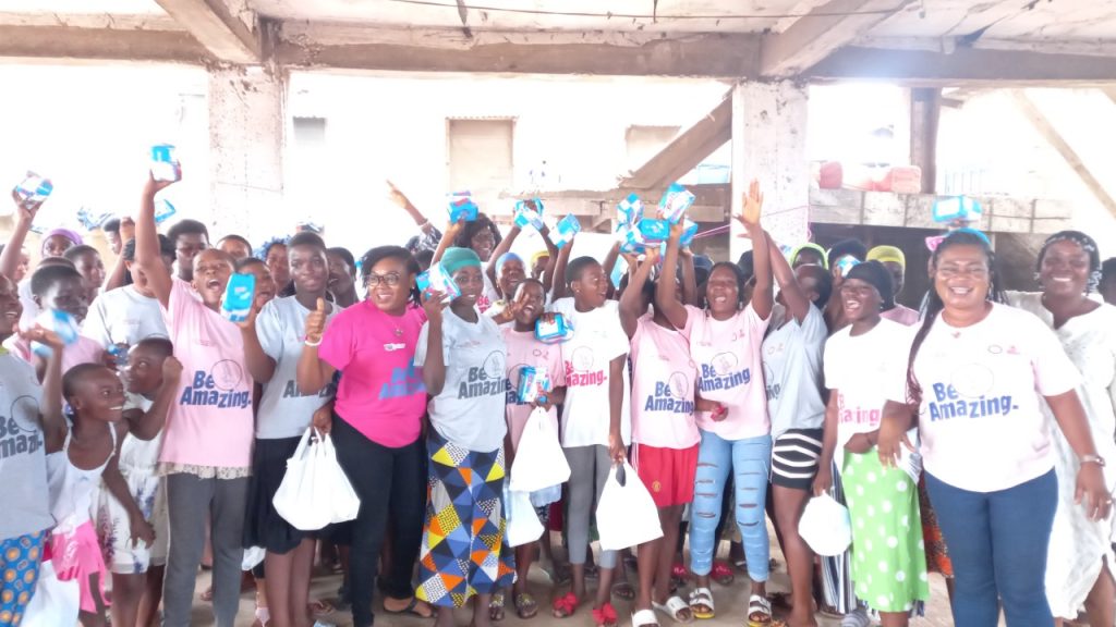 More than 200 adolescent Head Porters receive free sanitary pads, counselling