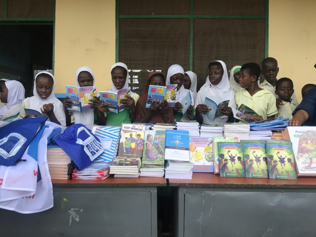 Savana Signatures Donate Books to Schools in the Volta Region