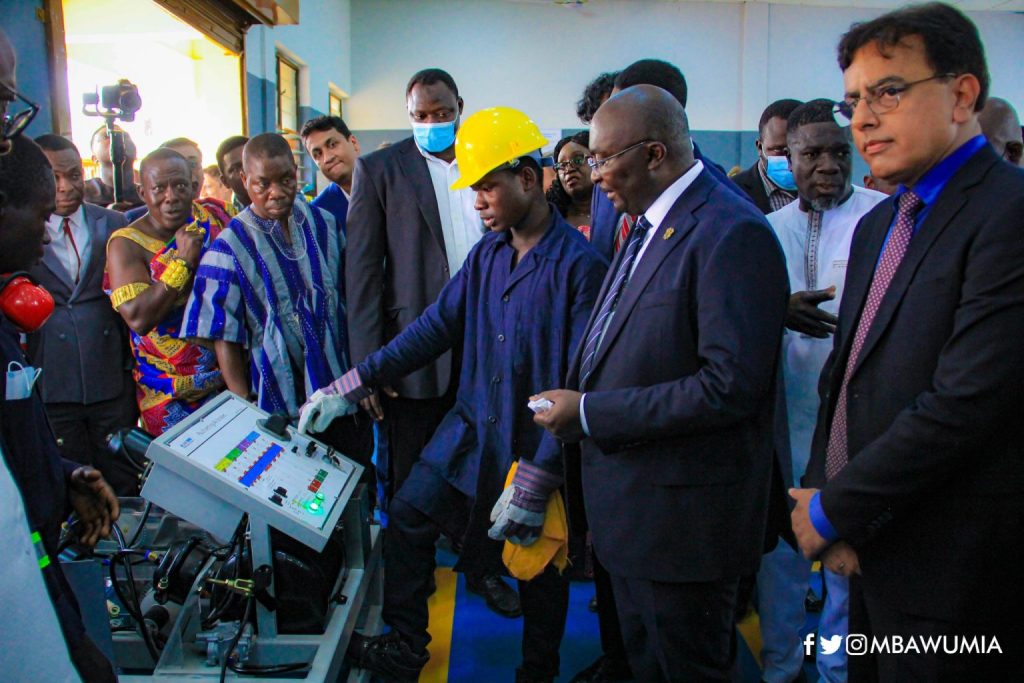 Vice Prez Bawumia commissions $131m TVET facilities in Accra