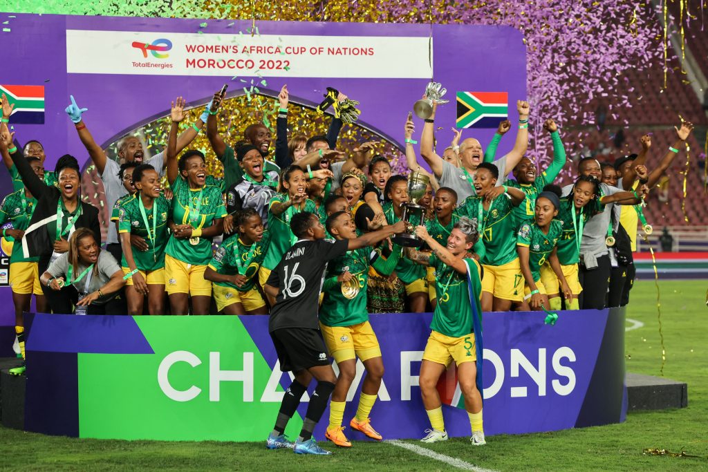 Hildah Magaia shines bright as South Africa Wins 2022 WAFCON