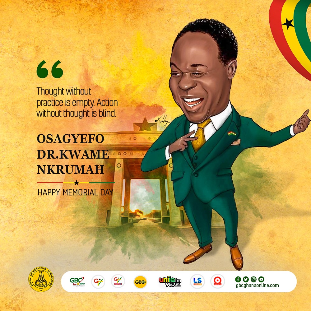 Ghanaians mark 113th birthday of Dr. Kwame Nkrumah with statutory holiday