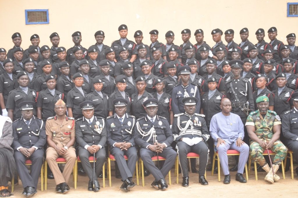 Bolgatanga: All-Female recruits admonished to establish good relationship with public