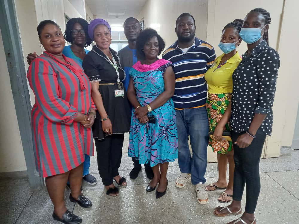 GJA donates to Journalist on admission at Burns Unit of Korle-Bu