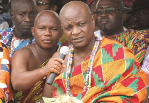 Togbe Afede rejects Ken Agyapong's gift