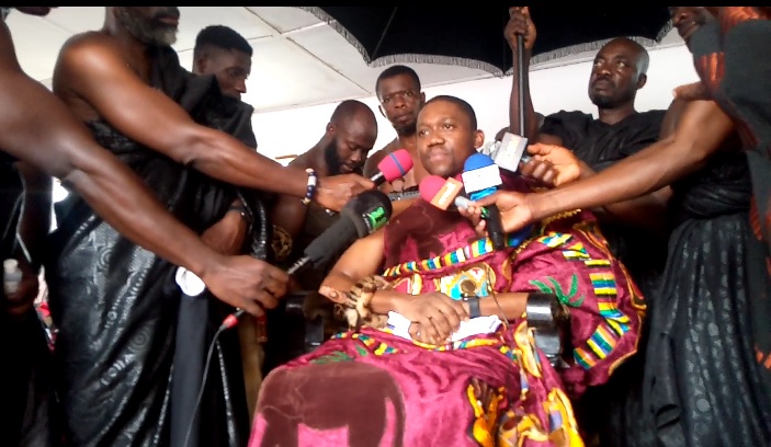 Okuapehene Oseadeeyo Kwesi Akuffo pledges to unite Traditional Area