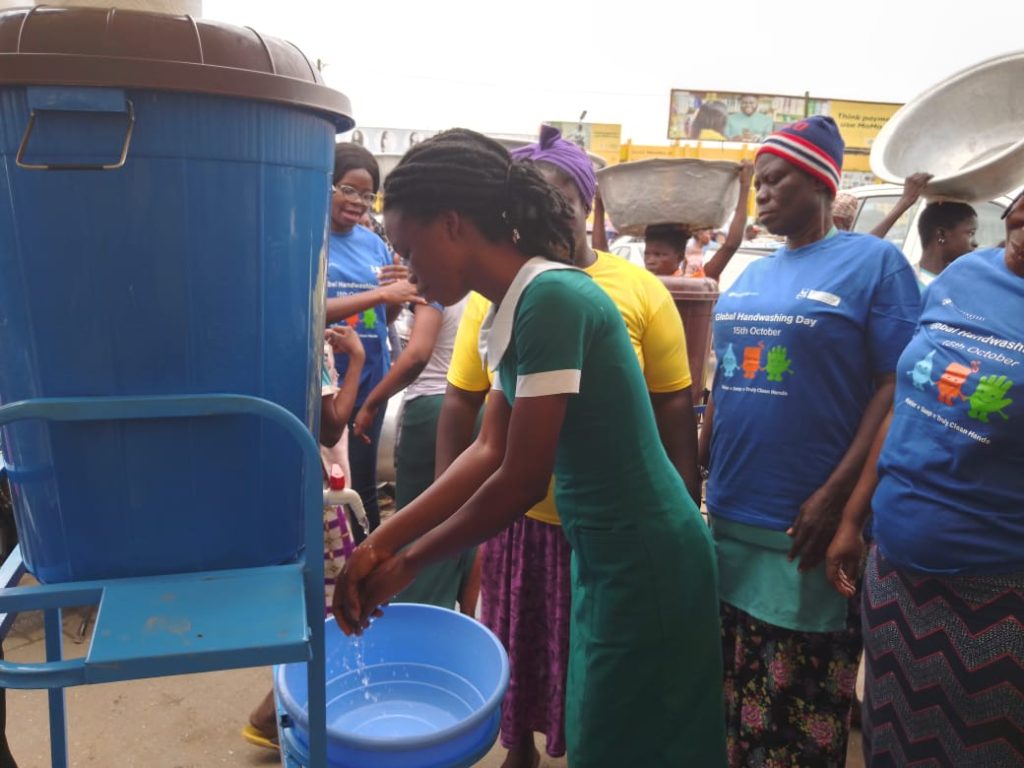 Kayayes, market women urged to practice proper and regular handwashing