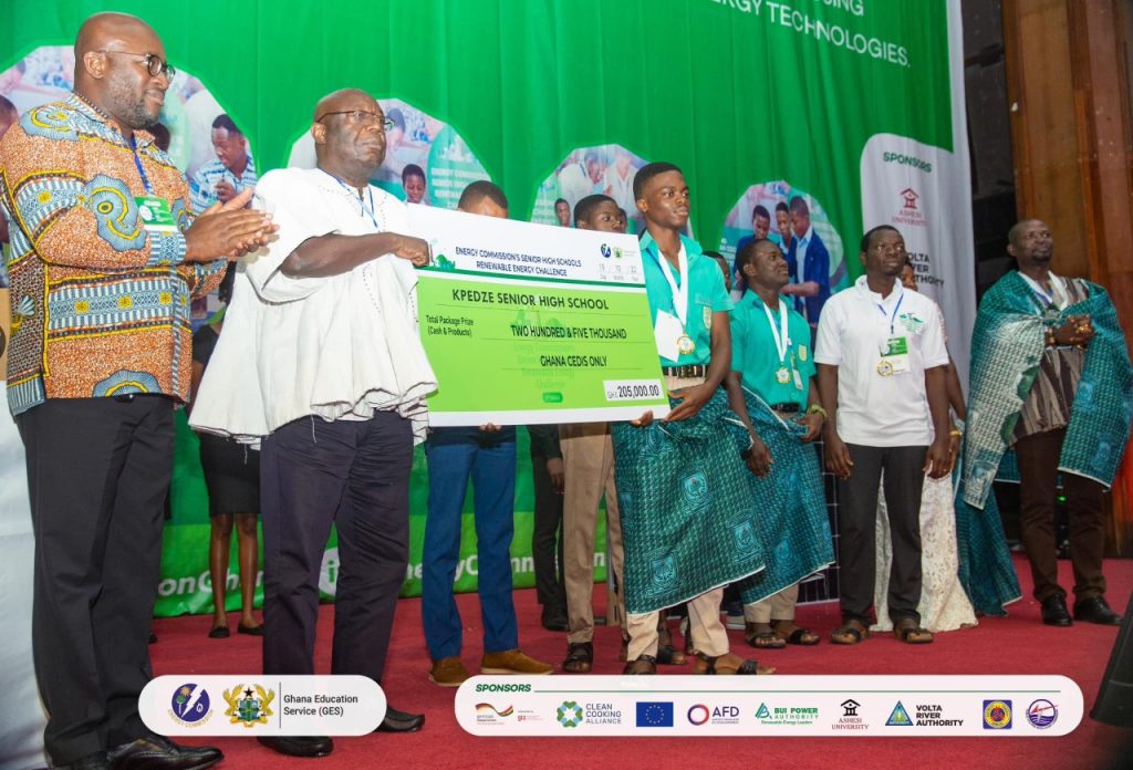 Kpedze Senior High School wins Energy Commission's SHS Renewable Energy Challenge