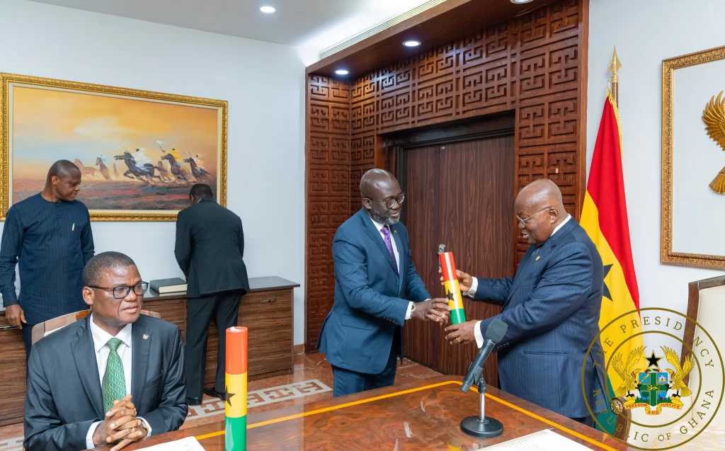 Jubilee House: President Akufo-Addo commissions new envoys for Guinea and Algeria