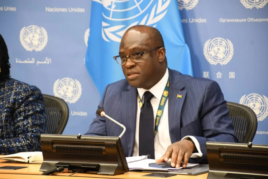 Ghana committed to ensuring global peace and security - Ambassador Harold Agyeman