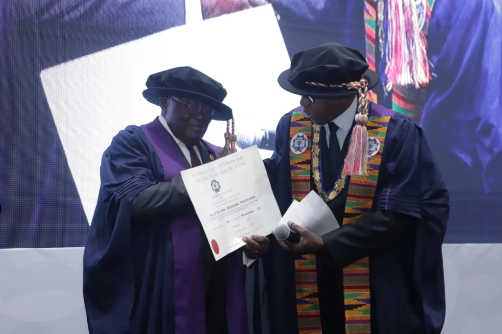 Decentralize post-graduate medical education - President Akufo-Addo tells College of Physicians