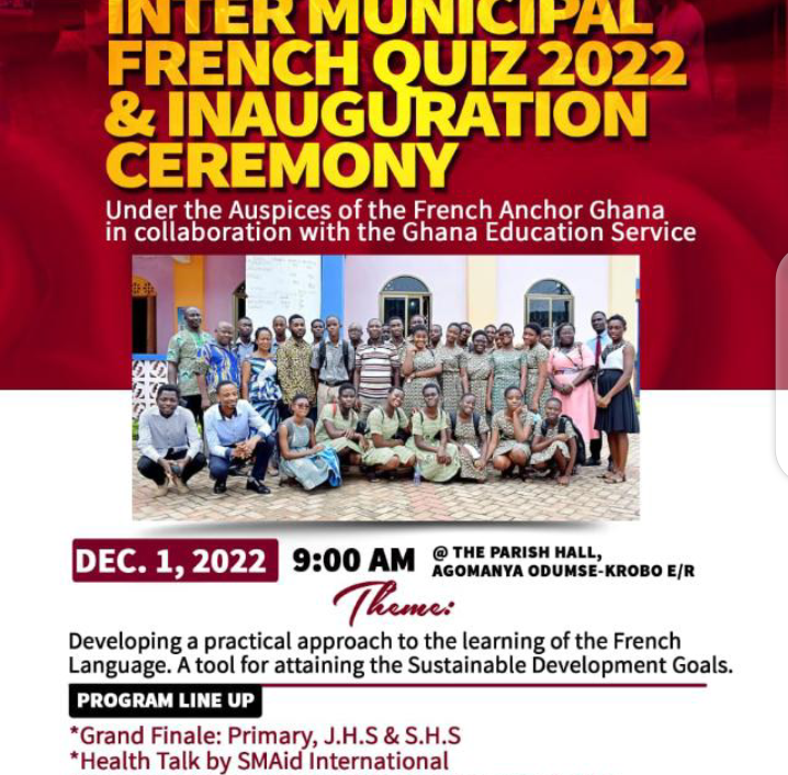 French Quiz for selected Senior and Junior High Schools held in Eastern Region 