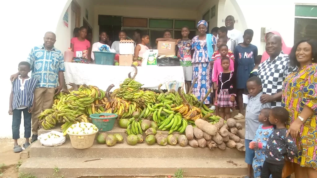 Eastern Regional Agricultural Directorate donates to Akwadum Orphanage Home