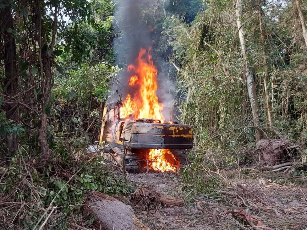 Forestry Commission fights illegal mining in Forest Reserves  