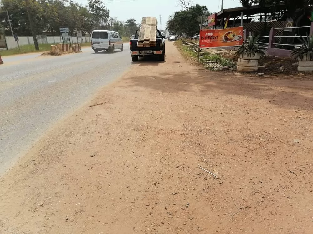 Motorists worried about heaps of sand taking over portions of Sekondi -Takoradi roads