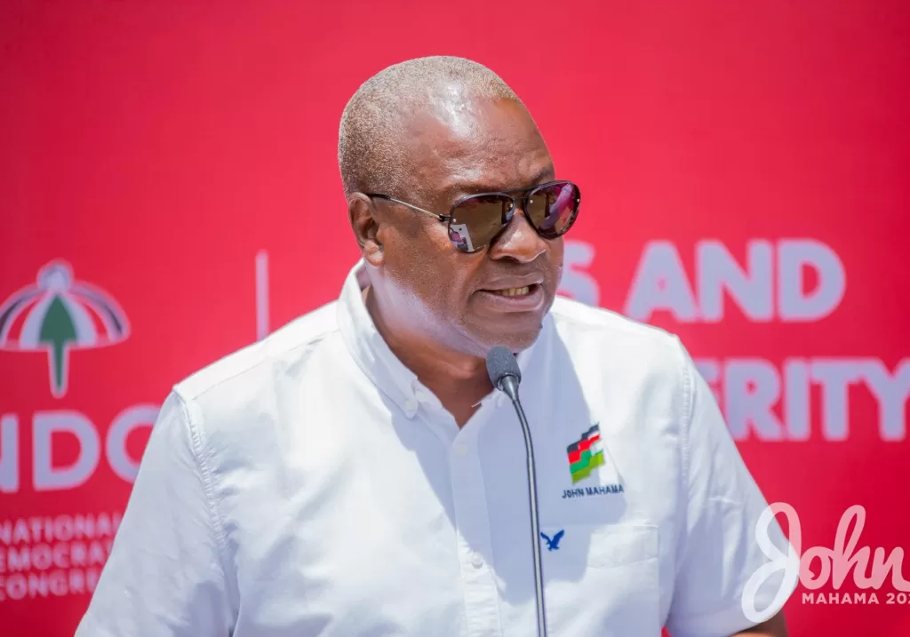 Mahama accuses Akufo-Addo of weakening democratic institutions