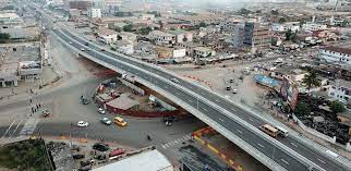 Accra: Portion of Obetsebi Lamptey Interchange now Mechanic Yard