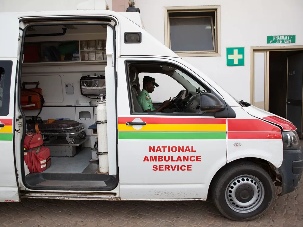 Ghana Ambulance found in Dubai not for sale - National Ambulance Service