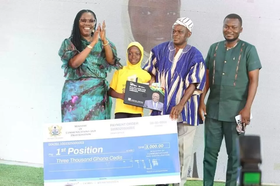 11-year-old Rahimmah Mohammed is Savannah Region's Best ICT Girl