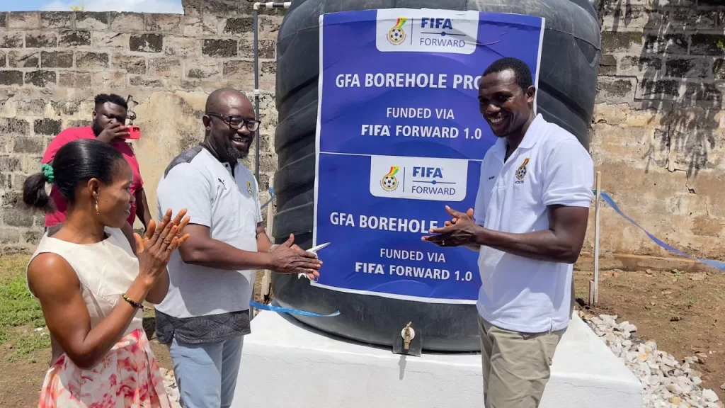 GFA President, Kurt Okraku lauds Volta FA Chairman, Daniel Agbogah