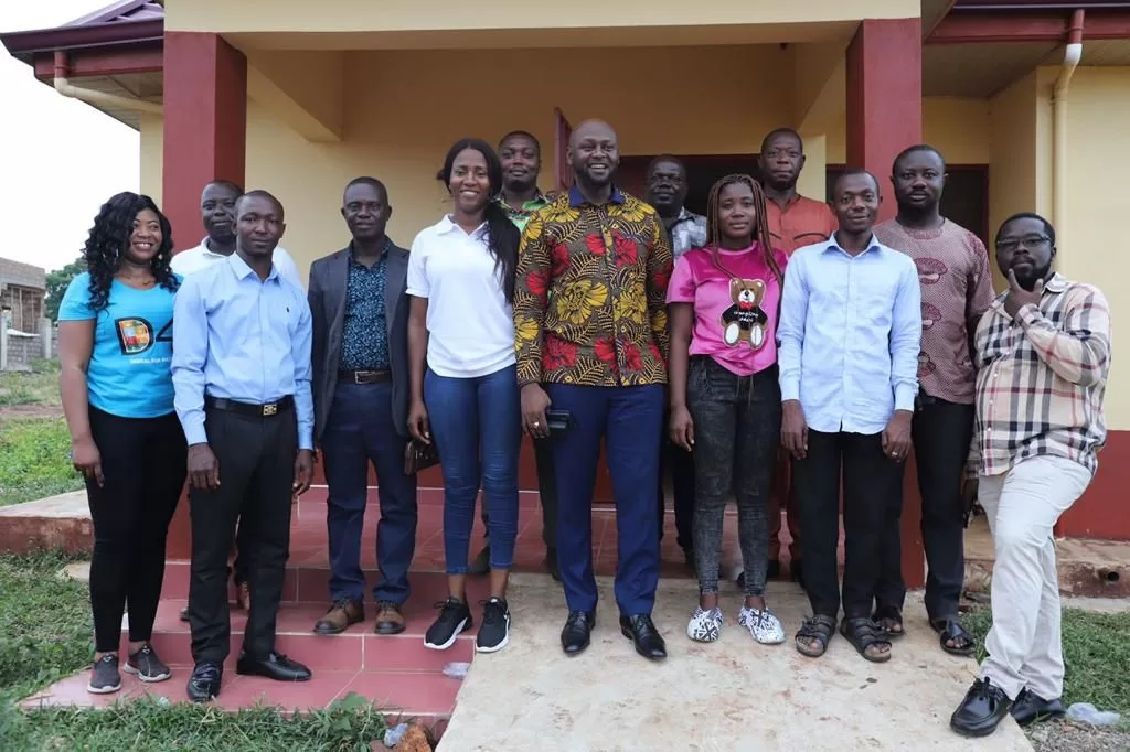 GIFEC digital skills training benefits basic school pupils in Hohoe