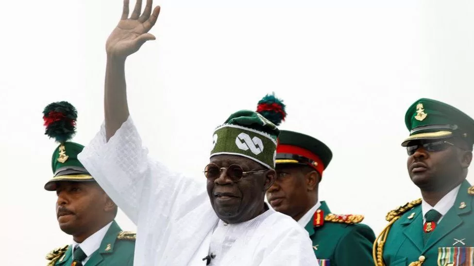 Bola Tinubu sworn in as Nigeria’s president, succeeds Buhari