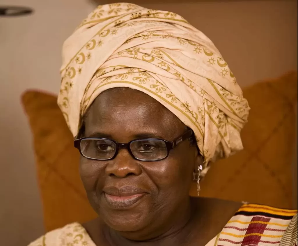 Professor Ama Ata Aidoo.