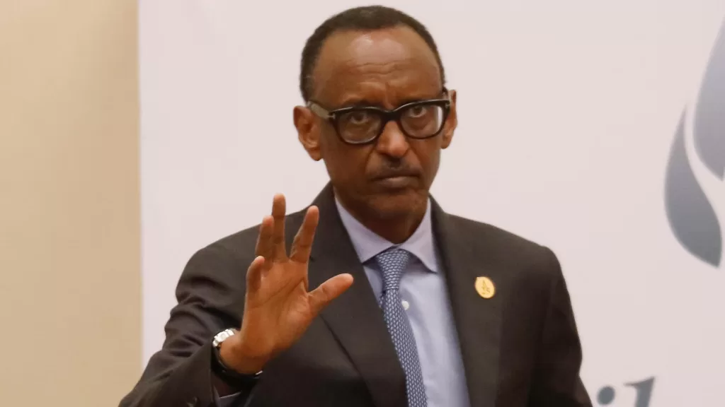 Rwandan President Kagame sacks military top brass