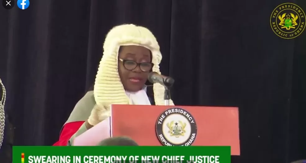 Justice Torkornoo pledges to clean Judiciary and infuse technology in proceedings