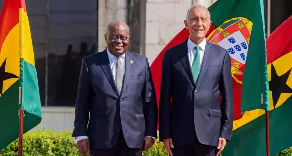 Ghana, Portugal sign defence and economic pacts