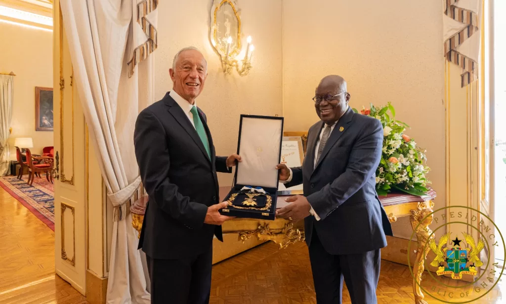 Ghana, Portugal sign defence and economic pacts