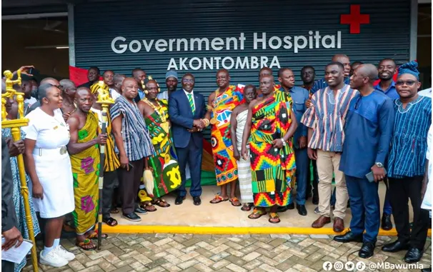 W/R: Vice President Bawumia inaugurates six ultra-modern District Hospitals at Akontombra