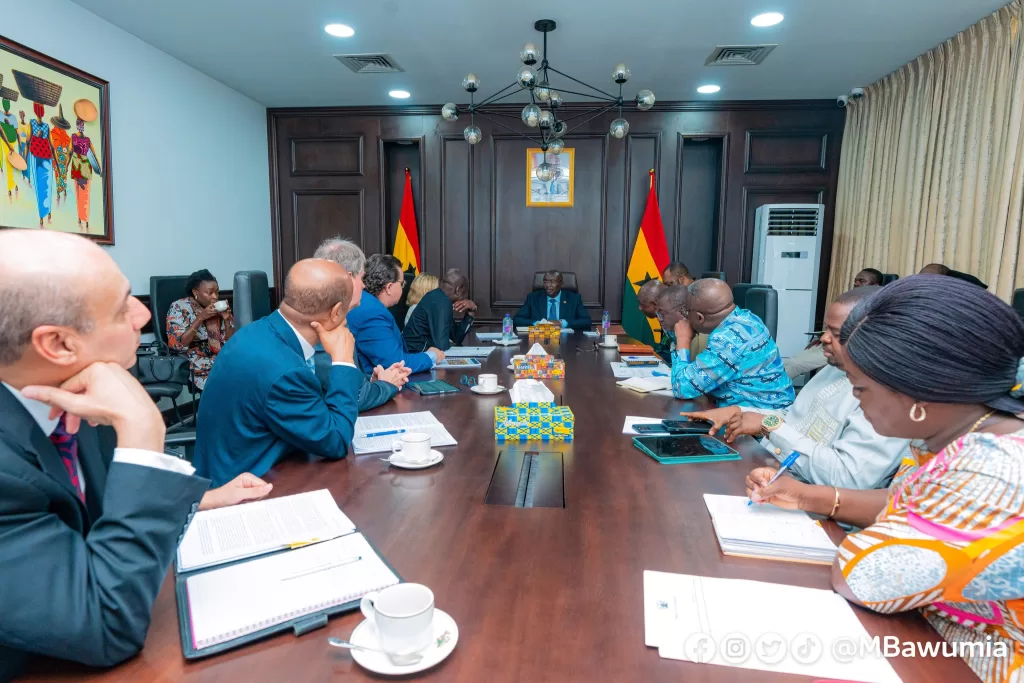 Vice President Bawumia engages with World Bank delegation at Jubilee House