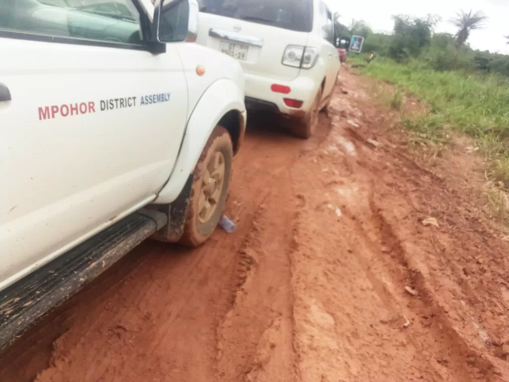 Deplorable roads in Mpohor District hampers effective teaching and learning