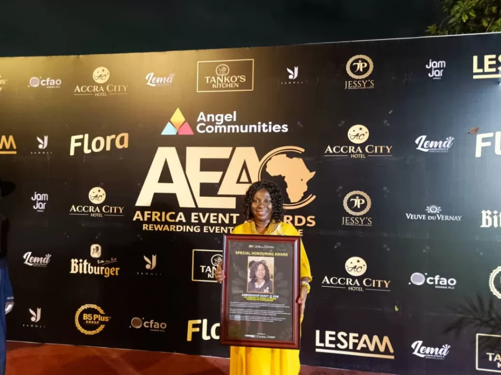 Ambassador Nancy Sam honoured at Africa Events Awards