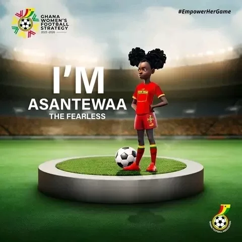 Asantewaa the fearless: GFA unveils mascot for Ghana Women's Football