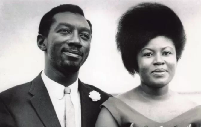 "This angel of a woman..." - Former President Kufuor says as he pays glowing tribute to late wife