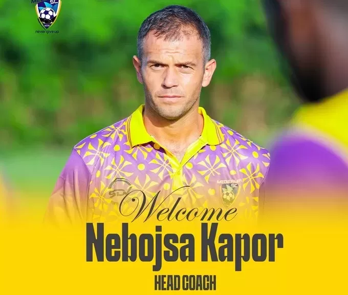 Medeama appoints Bosnian Nebojsa Kapor as new head coach