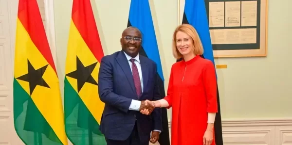 VP Bawumia in talks with Estonia's President and Premier in Tallinn