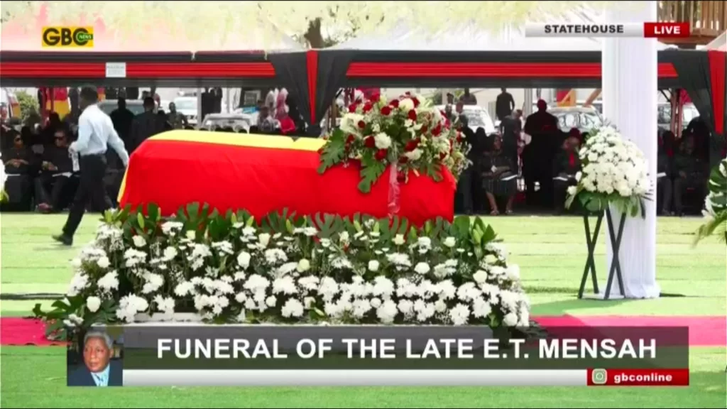 President Akufo-Addo, Mahama join in State Burial for ET Mensah