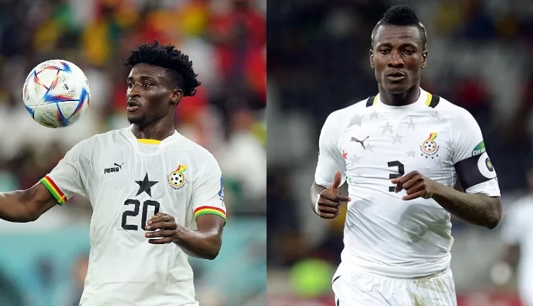 Asamoah Gyan reacts to Mohammed Kudus' remarkable performance with national team